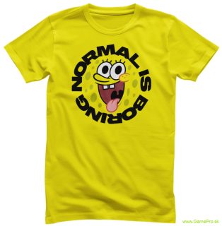 SpongeBob Squarepants - Normal Is Boring (tričko)