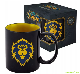 World of Warcraft - Alliance Pattern (Black) (hrnček)