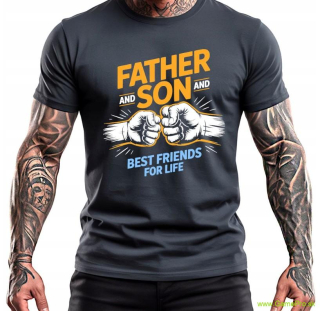 Father and Son - Best Friends for Life (tričko) (tričko)