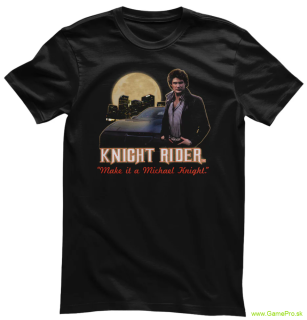 Knight Rider - Make It A Michael Knight (tričko)