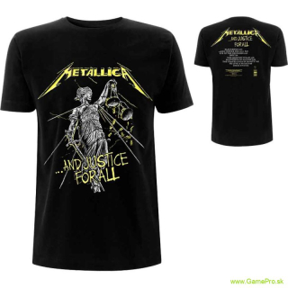Metallica - And Justice For All Tracks (tričko)