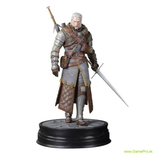Witcher 3 Wild Hunt PVC socha Geralt Grandmaster Ursine 25 cm