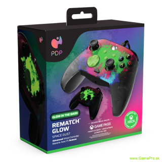 Rematch Wired Controller Space Dust Glow in the Dark (XSX/XONE/PC)