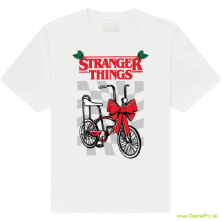 Stranger Things - Christmas Bike (tričko)