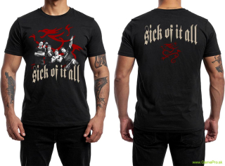 Sick Of It All - Dragon Crew (tričko)