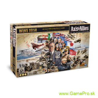 Avalon Hill stolová hra Axis and Allies WWI 1914 (English Version)