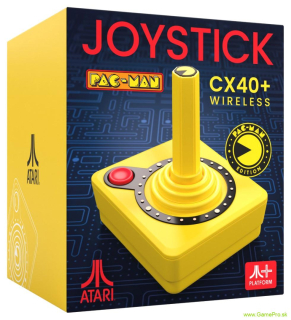 ATARI 2600+ CX40+ Wireless Joystick (Pac-Man Edition)