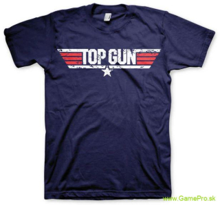 Top Gun - Distressed Logo (tričko)