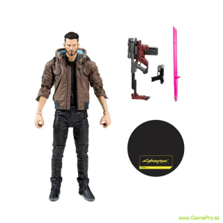 Cyberpunk 2077 akčná figúrka Male V 18 cm