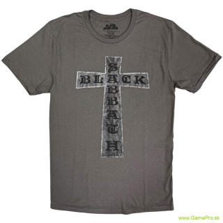 Black Sabbath - Cross (Charcoal Grey) (tričko)