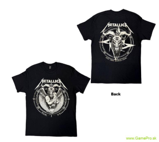 Metallica - Darkness Son (Black) (Back Print) (tričko)