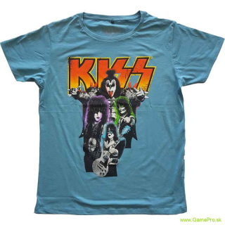 KISS - Neon Band (tričko)