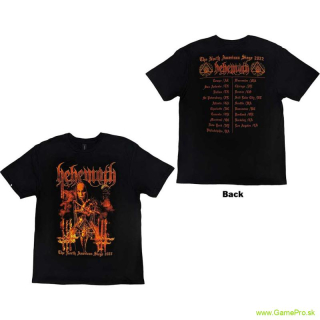 Behemoth - North American Tour 22 Puppet Master (Back Print) (tričko)