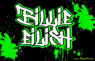 Billie Eilish - Logo (vlajka)