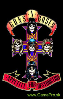 Guns N Roses - Appetite for Destruction (vlajka)