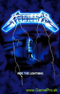 Metallica - Ride the Lightning (vlajka)