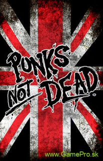 Punks Not Dead - GB Flag (vlajka)