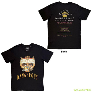 Michael Jackson - Dangerous World Tour (Back Print) (tričko)
