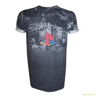 Playstation - Sublimation City Landscape (tričko)
