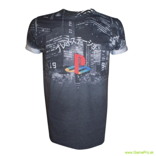 Playstation - Sublimation City Landscape (tričko)