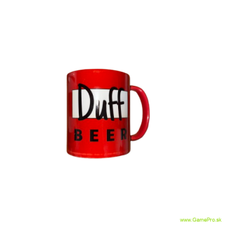 Simpsons hrnček Duff Beer