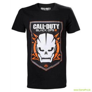 Call of Duty - Black Ops 3 Game Logo with Skull (tričko)