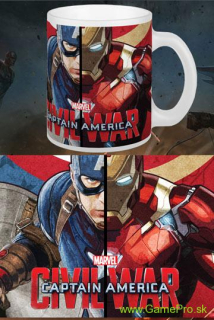 Captain America Civil War hrnček Choose Your Side