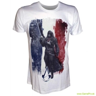 Assassins Creed Unity French Flag with Arno (tričko)