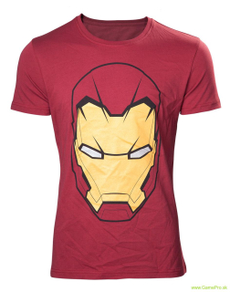 Iron Man - Head (tričko)