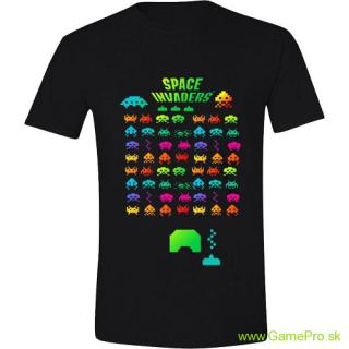 Space Invaders - Multi Coloured (tričko)
