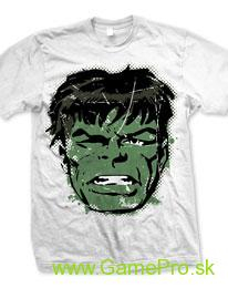 Marvel Comics Hulk Big Head Distressed (tričko)