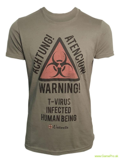 Resident Evil Warning (tričko)