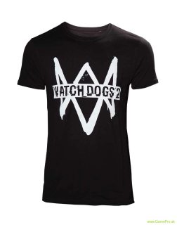 Watch Dogs 2 Logo + Text (tričko)
