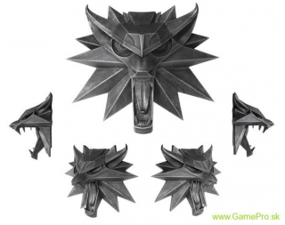Witcher 3 - Wild Hunt - Wolf Wall Sculpture 15 x 15 cm