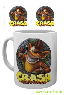 Crash Bandicoot hrnček Crash