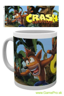 Crash Bandicoot hrnček Logo