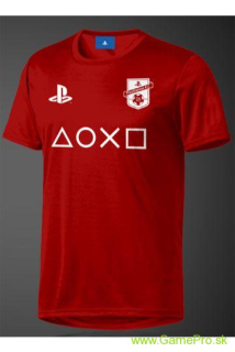 PlayStation eSport Functional Gear - F.C. Red (tričko)
