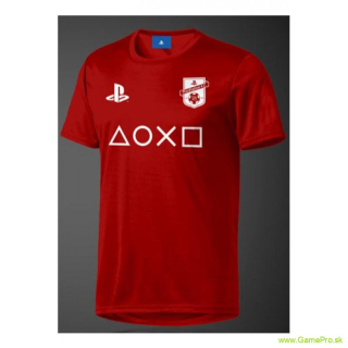 PlayStation eSport Functional Gear - F.C. Red (tričko)
