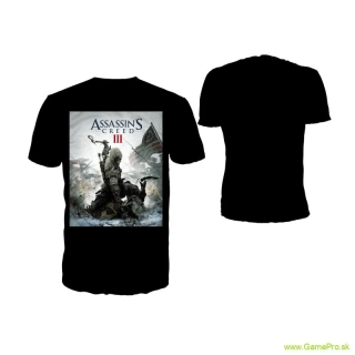Assassins Creed 3 - Game Cover (tričko)