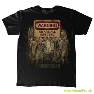 Walking Dead - Warning (tričko)