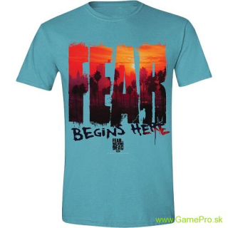 Walking Dead - Fear L.A. Skyline (tričko)