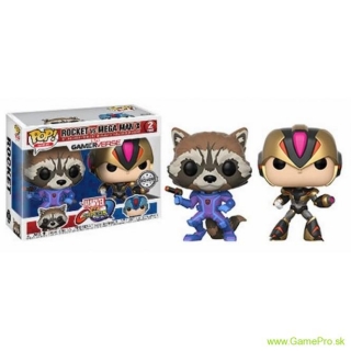 Pop! Games - Marvel vs. Capcom Infinite - 2-Pack Rocket vs. MegaMan
