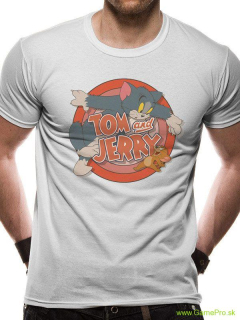 Tom and Jerry Retro Logo (tričko)