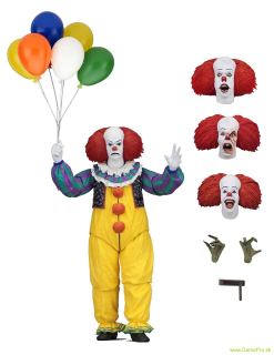 Stephen Kings It 1990 akčná figúrka Ultimate Pennywise 18 cm