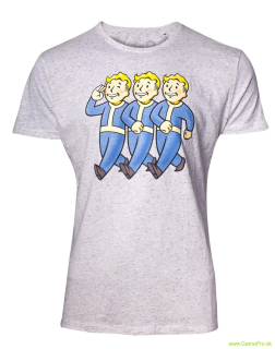 Fallout 76 - Three Vault Boys (tričko)