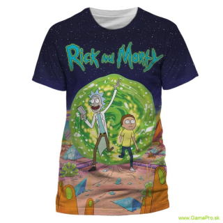 Rick and Morty - Jumbo Portal (tričko)