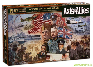 Avalon Hill stolová hra Axis and Allies 1942 2nd Edition (English Version)