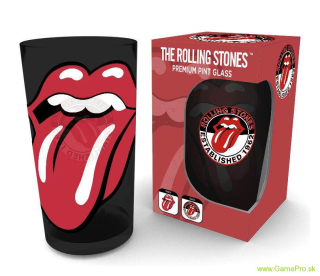 Rolling Stones Premium pivný pohár Logo