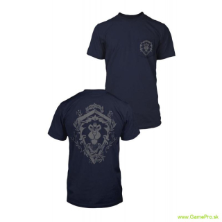 World of Warcraft Premium Pocket Alliance Lion Crest (tričko)