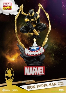 Marvel D-Stage PVC Diorama Iron Spider-Man Comic Version 16 cm